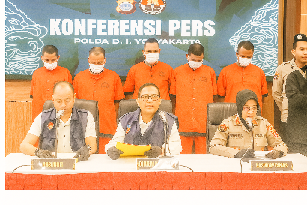 SELEB DIGITAL -  "Bikin Bandar Boncos ! 5 Pemain Judol Ditangkap, Polda DIY Angkat Bicara"